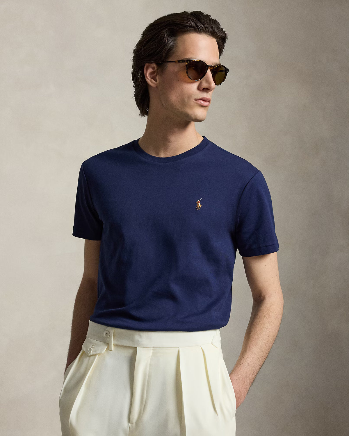 Camiseta Slim Fit de algodón suave