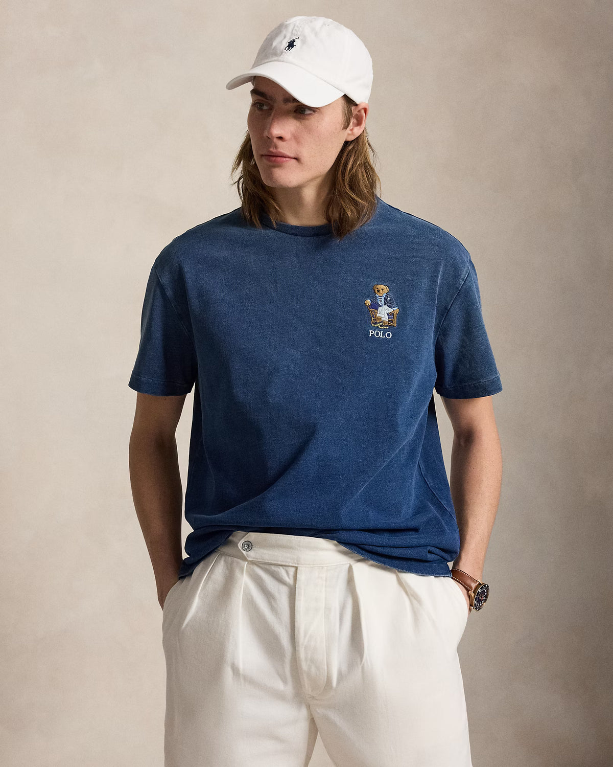 Camiseta Classic Fit con Polo Bear