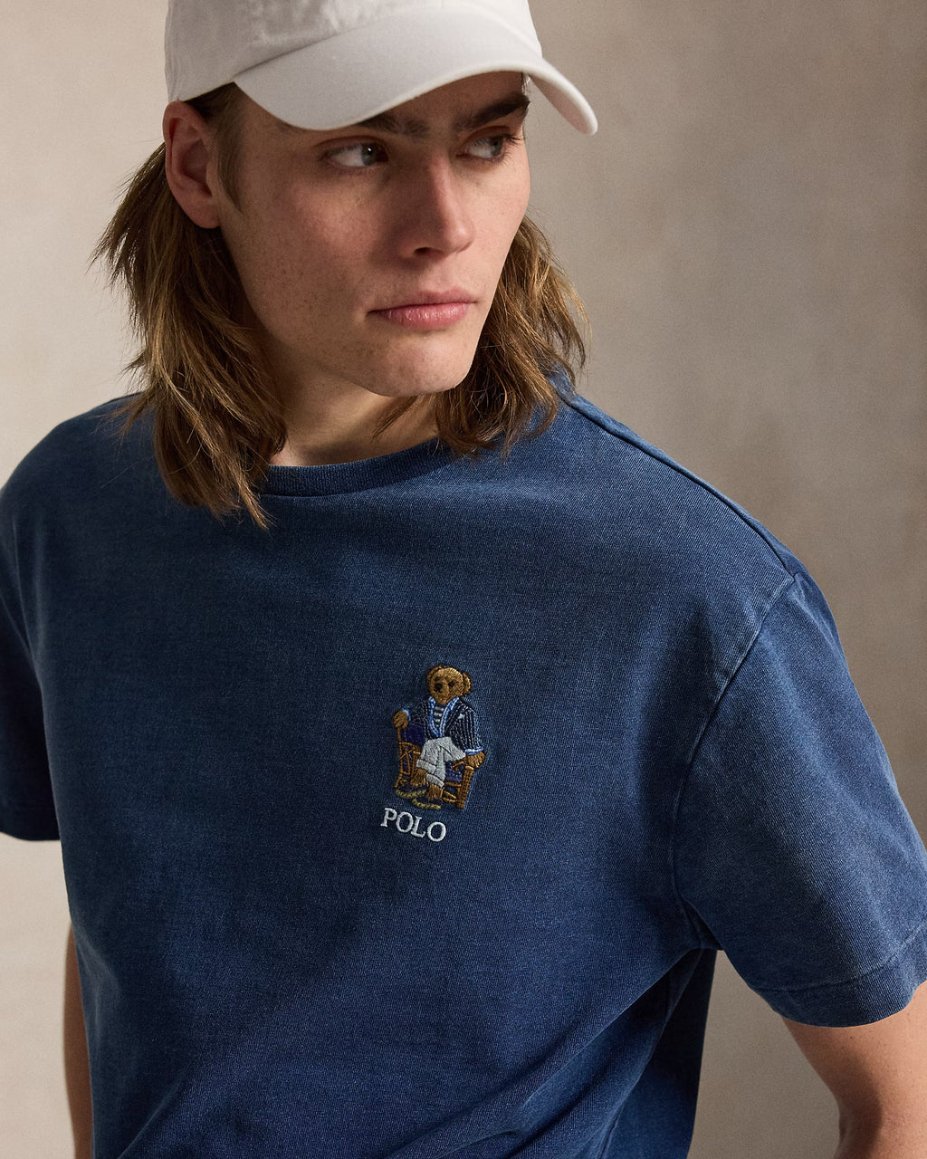 Camiseta Classic Fit con Polo Bear