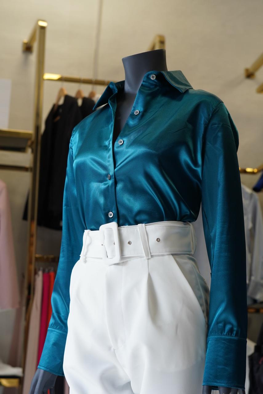 Blusa Aitana - satinada
