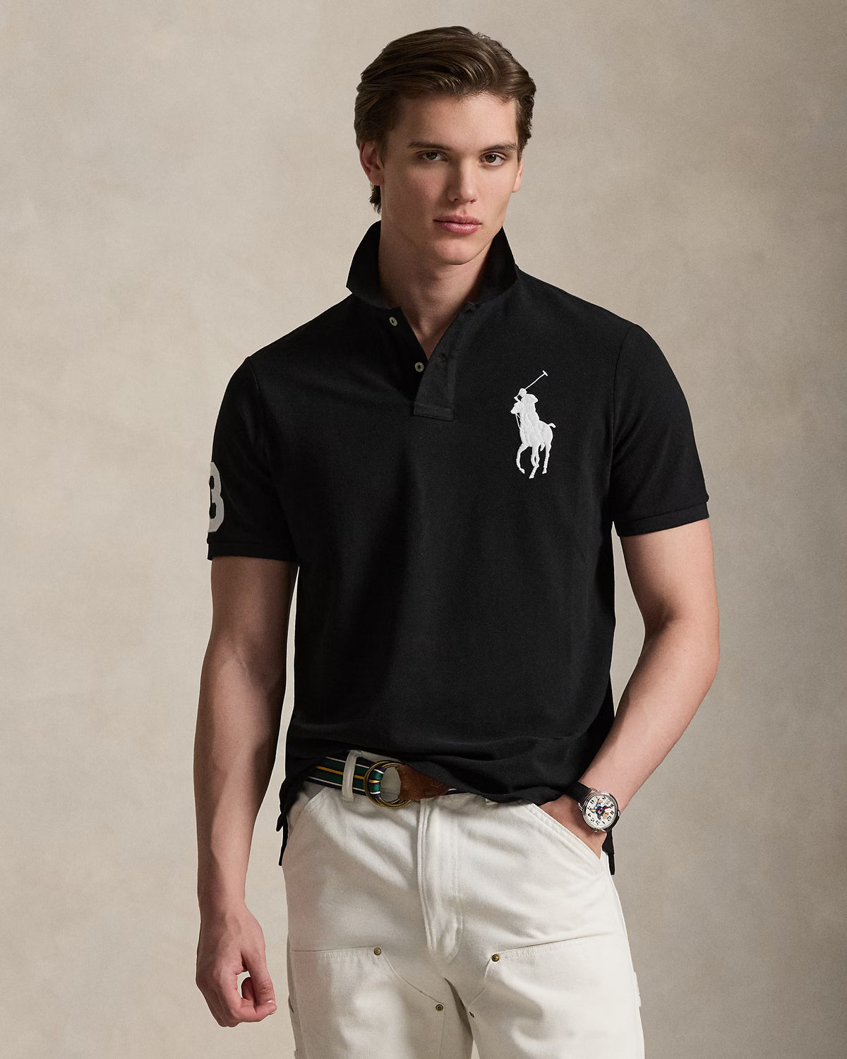 Polo Classic Fit con Big Pony