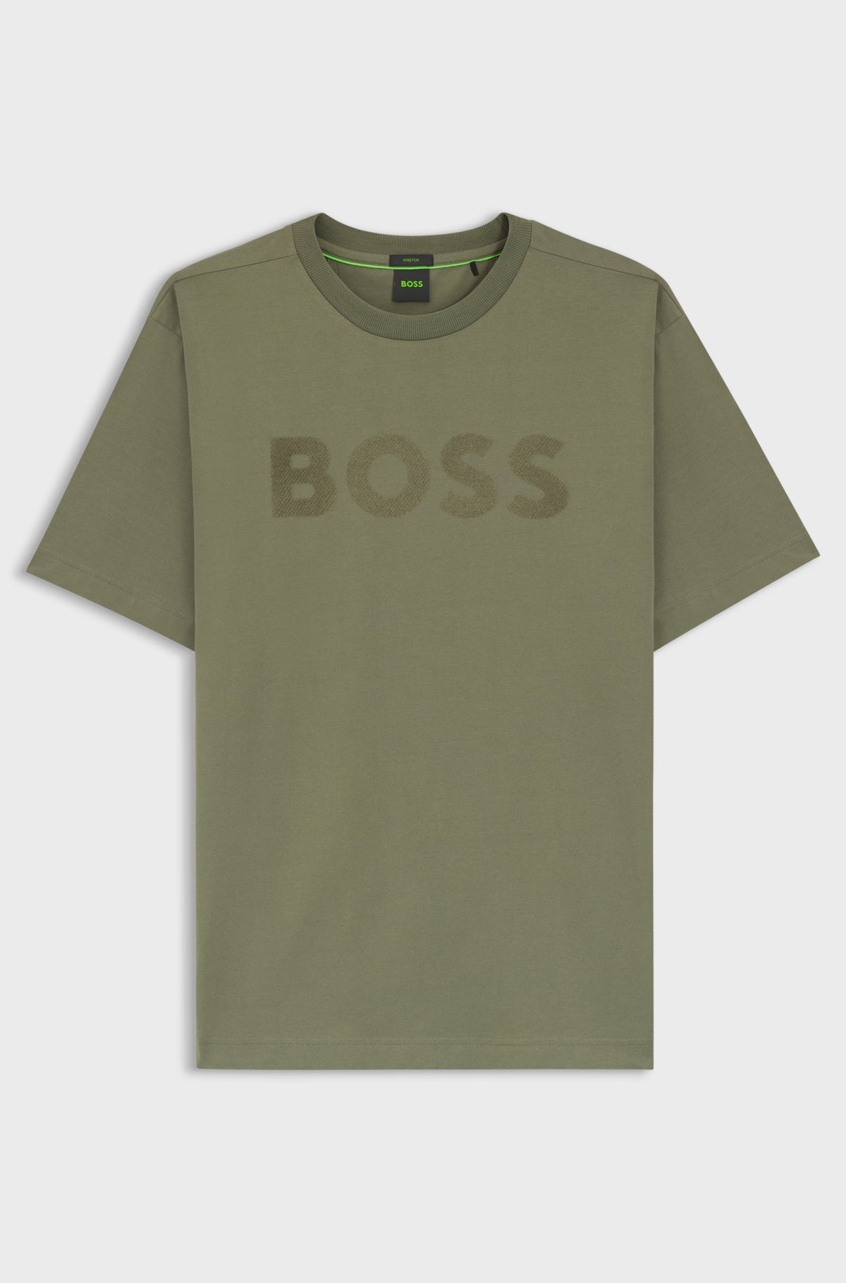 Camiseta con logo tonal