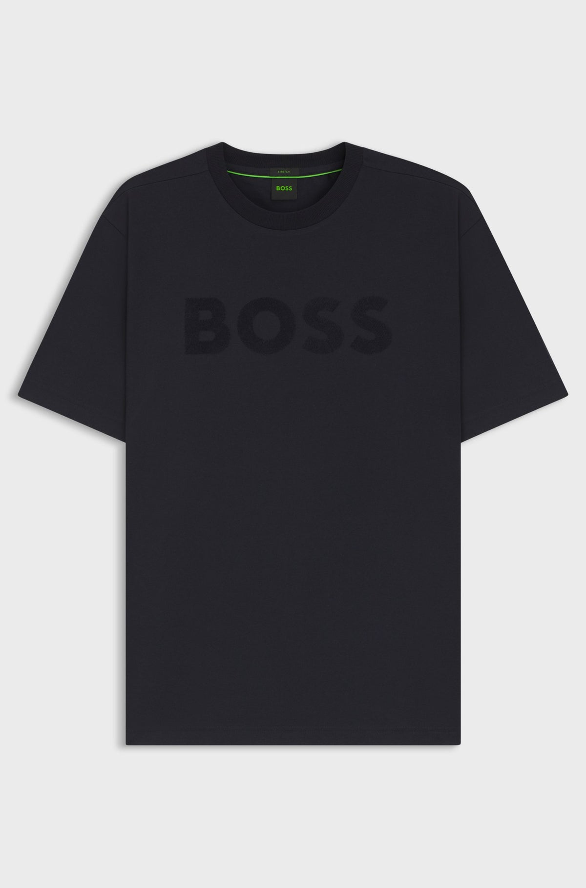 Camiseta con logo tonal